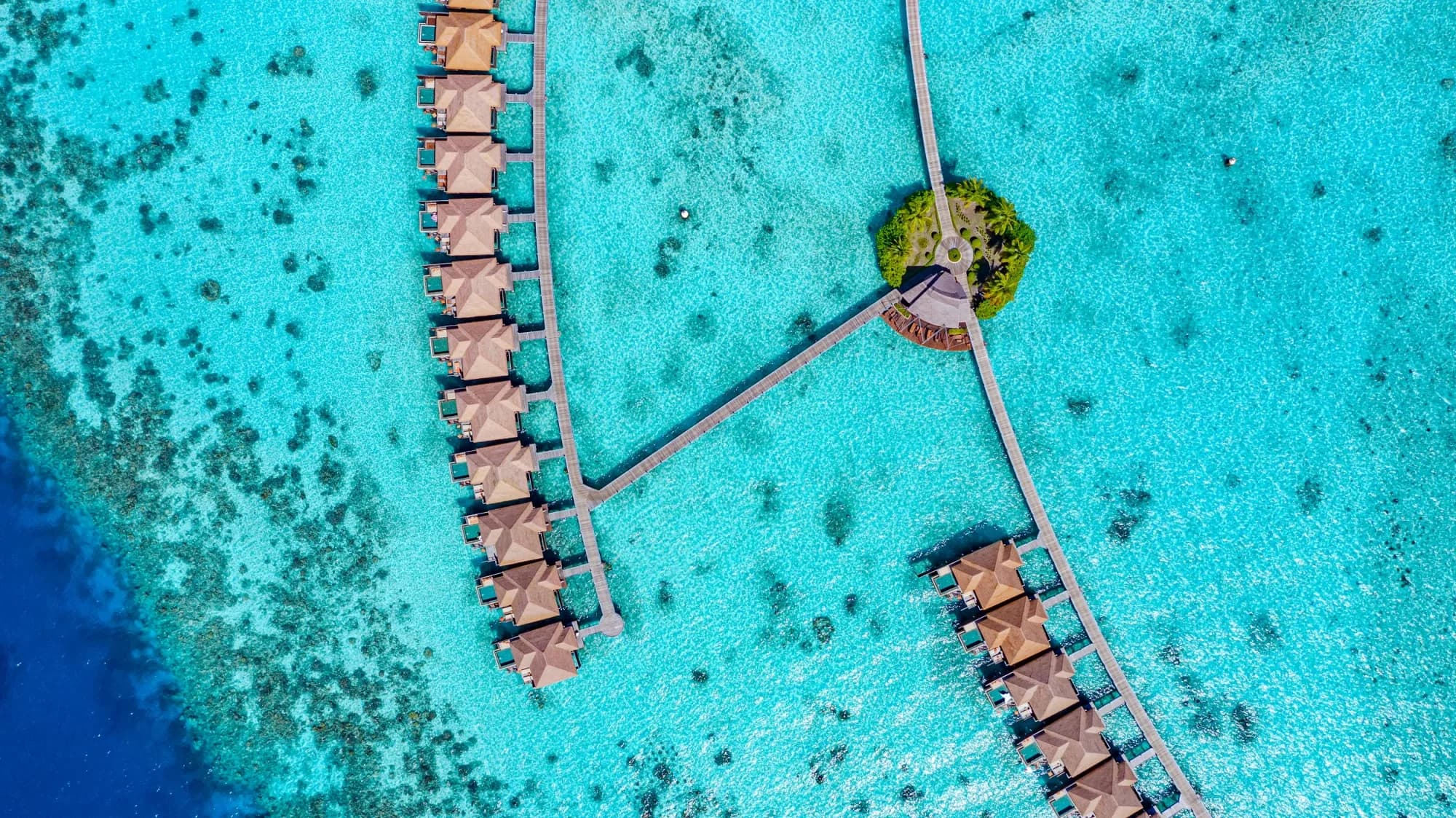 Ayada Maldives, hero, Gaafu Dhaalu Atoll, Maldives, afternoon light over the lagoon