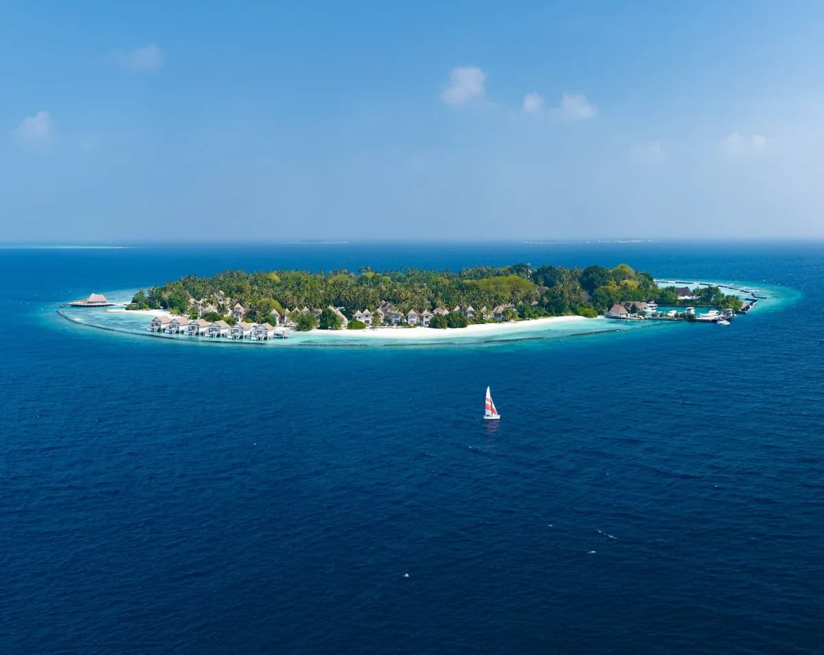 Bandos Maldives, hero, North Malé Atoll, Maldives, afternoon light over the lagoon