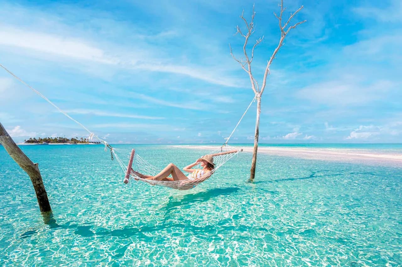 Fushifaru Maldives, hero, Lhaviyani Atoll, Maldives, afternoon light over the lagoon