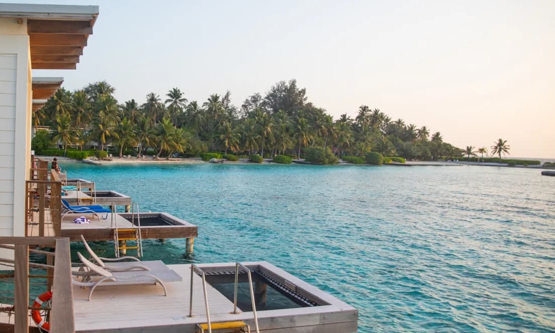 Holiday Inn Resort Kandooma Maldives, hero, South Malé Atoll, Maldives, afternoon light over the lagoon
