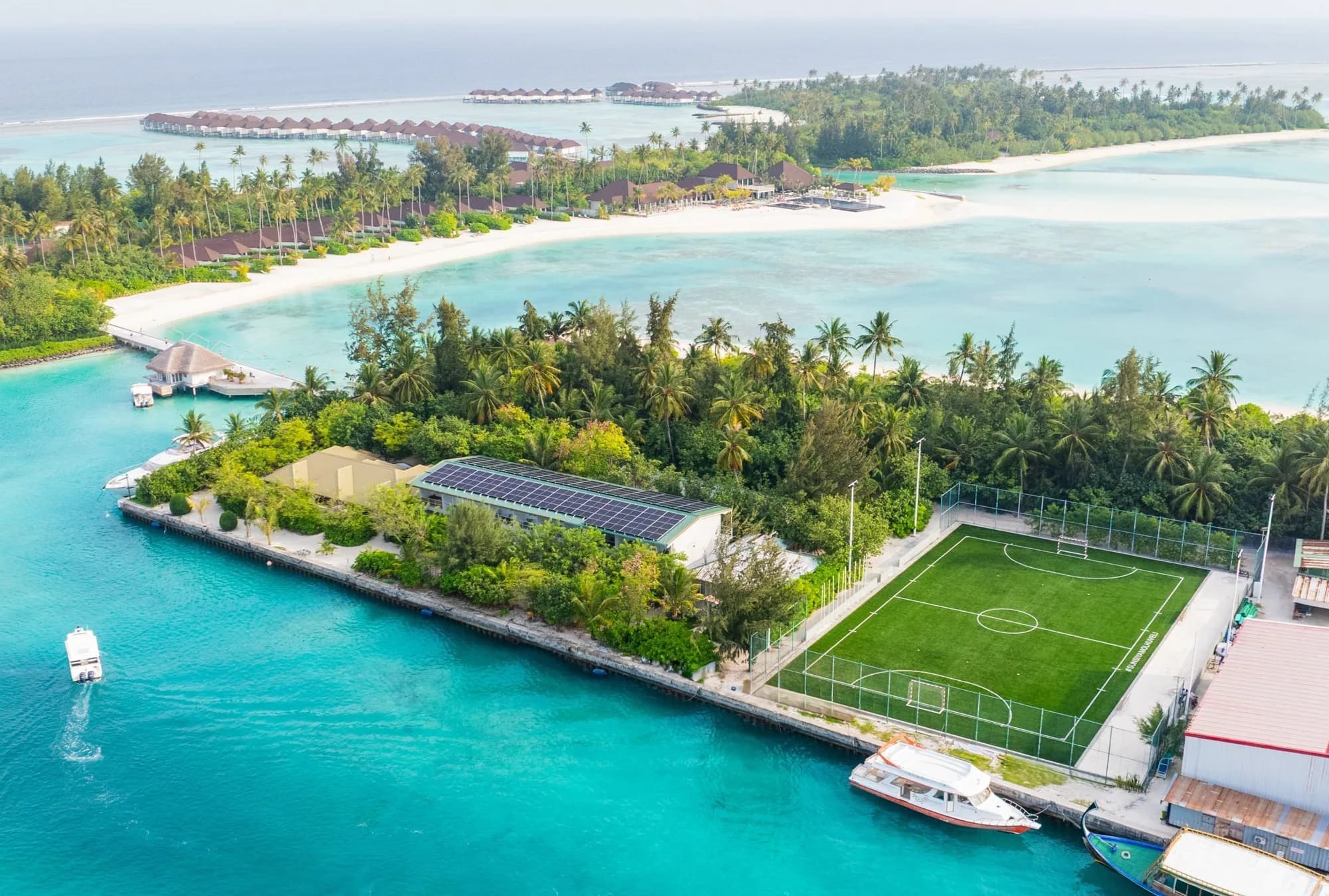 Olhuveli Beach & Spa Maldives, hero, South Malé Atoll, Maldives, afternoon light over the lagoon