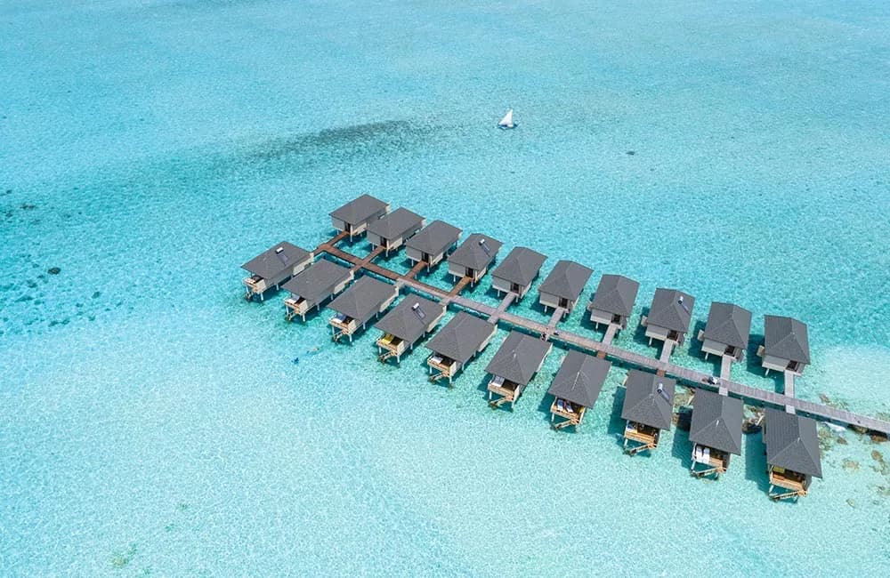 Summer Island Maldives, hero, North Malé Atoll, Maldives, afternoon light over the lagoon