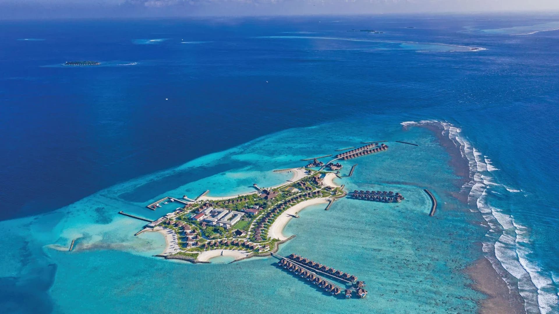 VARU by Atmosphere, hero, North Malé Atoll, Maldives, afternoon light over the lagoon
