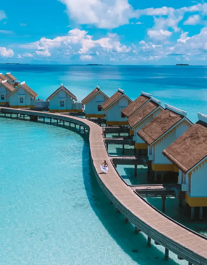 SAii Lagoon Maldives, Curio Collection by Hilton, villa beach, South Malé Atoll, Maldives, Beach Villa with Pool at the perimeter configuration.